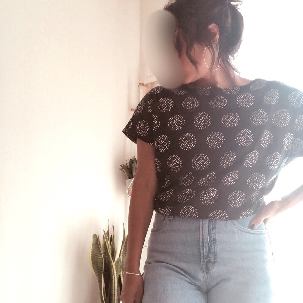 Cute boxy top!